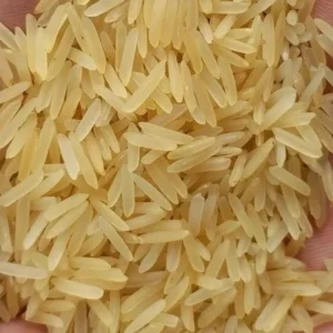 Yellow/Golden Sella Basmati Rice for sale